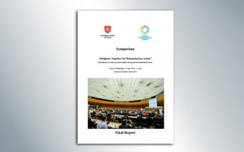 “religions together for humanitarian action” : publications