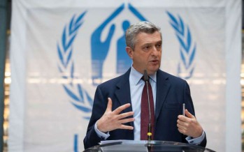 Filippo Grandi called on governments to intensify diplomacy