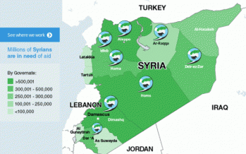 Syrie: l’action humanitaire après cinq ans de guerre civile