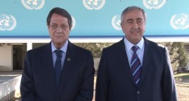 Les deux leaders chypriotes publient un message commun de paix