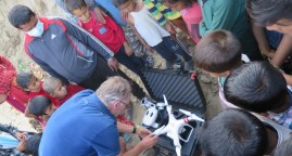 The drone, new weapon of Humanitarian