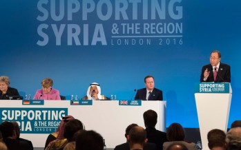 Record $10 billion pledged in humanitarian aid for Syria at UN co-hosted conference in London