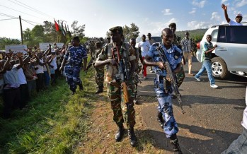 Burundi to the edge of chaos