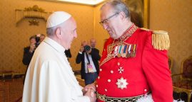 Le Grand Maître de l’Ordre de Malte reçu au Vatican