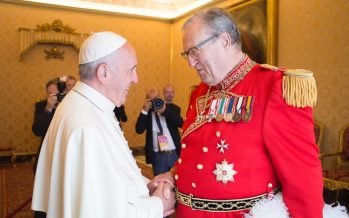 Pope Francis Received the Grand Master of the Sovereign Order of Malta in Audience