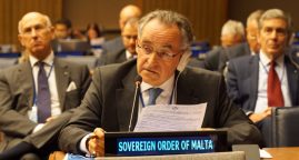 L’Ordre de Malte participe à la 71ème Assemblée générale des Nations Unies