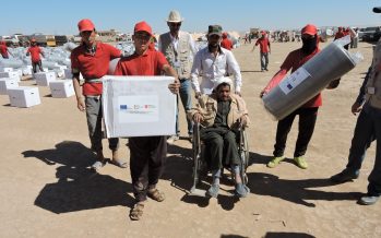 Malteser International | Irak: distribution de kits d’urgence pour personnes déplacées