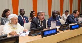 Faith central to hope and resilience, highlights UN chief, launching initiative to combat atrocities