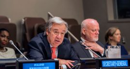 Responsabilité de protéger : pour António Guterres, « il est temps d’aller au-delà du débat conceptuel »
