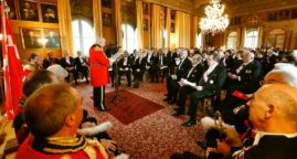 Discours du Lieutenant de Grand Maître au Corps diplomatique accrédité près l’Ordre souverain de Malte
