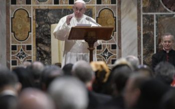 Vœux au corps diplomatique: le Pape définit les priorités du Saint-Siège pour 2019