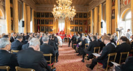Speech of the Grand Master Fra’ Giacomo Dalla Torre del Tempio di Sanguinetto to the Diplomatic Corps accredited to the Sovereign Order of Malta