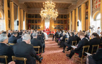Speech of the Grand Master Fra’ Giacomo Dalla Torre del Tempio di Sanguinetto to the Diplomatic Corps accredited to the Sovereign Order of Malta