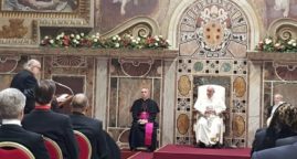 Discours de voeux du pape François aux membres du Corps diplomatique
